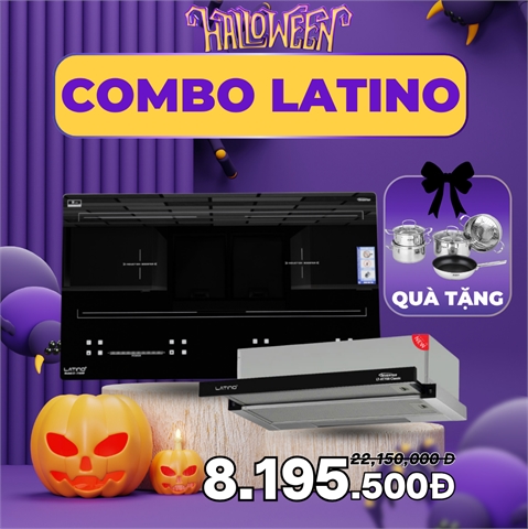 Combo Latino - Bếp hút bộ nồi
